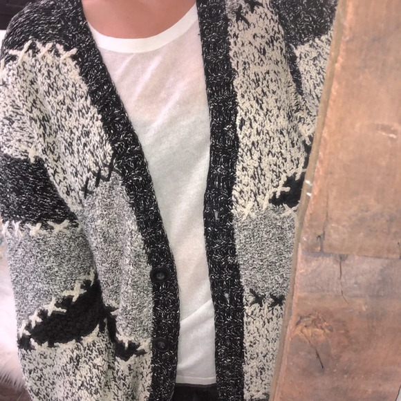 Liz Claiborne size small black knitted vintage deadstock sweater - Picture 8 of 12